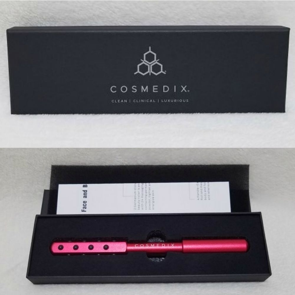 COSMETIX Uplift Facial Massaging Roller Red NWT